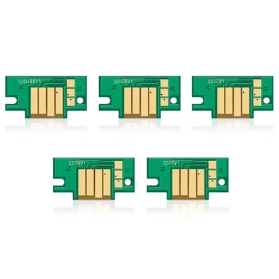 5-Color PFI-320 Ink Cartridge Chip Compatible for Canon TM-200/205/300/305  - Image 1 of 3