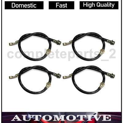 4 mangueras de freno delanteras traseras para Chevrolet K30 6,2 L 7,4 L 4,8 L 5,7 L Foto 1 de 4