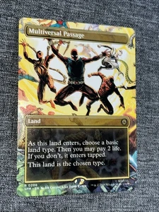 MTG Multiversal Passage 0206 regolare (senza confini) Marvel's Spider-Man quasi nuovo/M SPM - Foto 1 di 2