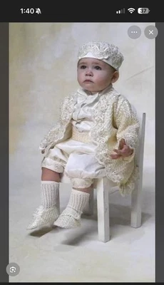 Ropon De Principe Bautizo Baby Boy - Image 1 of 4