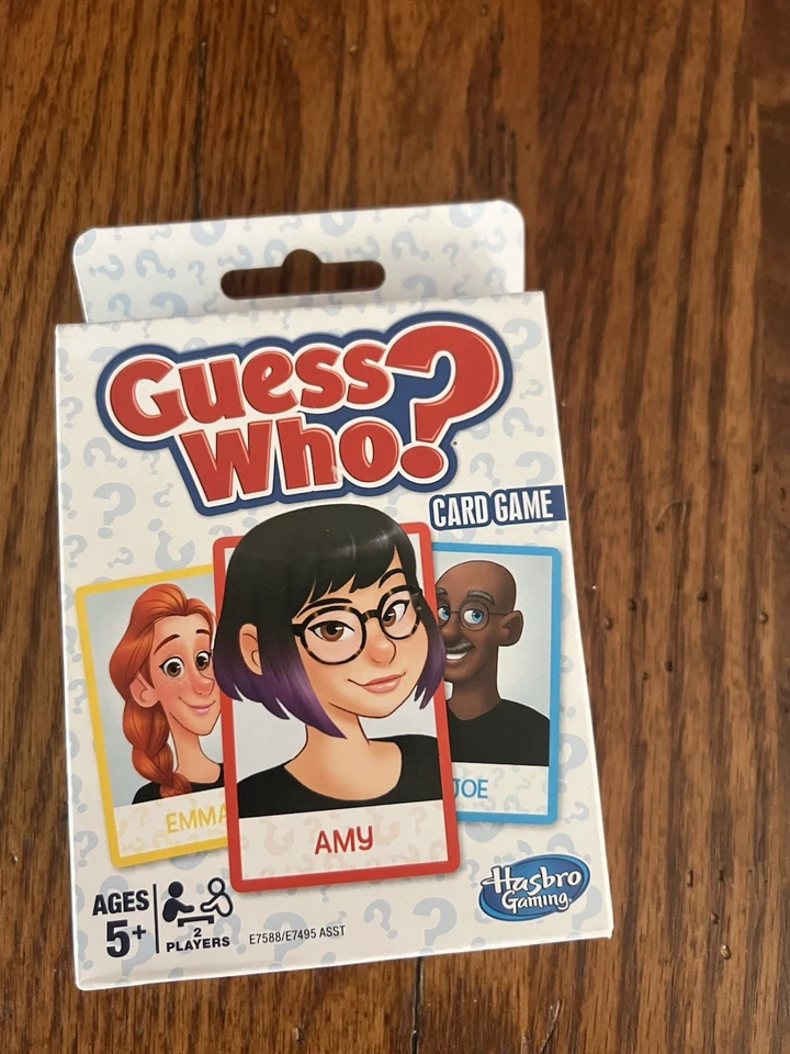 Juego de Cartas Guess Who - Hasbro Gaming 2-4 Jugadores Edades 6+4 Clásico NUEVO Foto 1 de 1