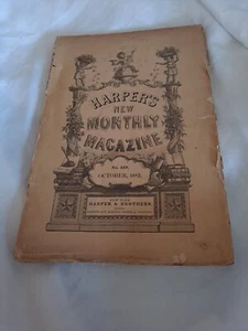 1882 Harper's New Monthly Magazine Antique vol 65 No 389 Post Civil War Invasion - Picture 1 of 23