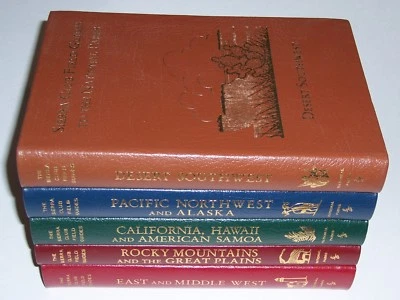 Easton Press SIERRA CLUB FIELD GUIDES TO THE NATIONAL PARKS in 5 vols - Image 1 of 2