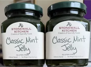 2 Stonewall Kitchen Classic Mint Jelly 12.25oz~Product of USA - Picture 1 of 4