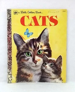 Cats by Laura French, Illustrated Mel Crawford Little Golden Books vintage 1976 - Picture 1 of 4