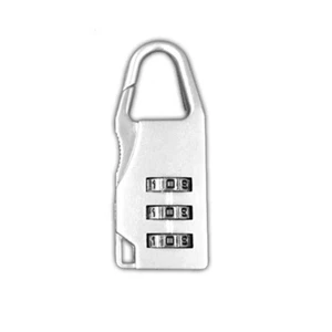 1x Kofferschloss mit 3-stelliger Zahlencode | Zahlenschloss | Gepäckschloss - Bild 1 von 2