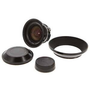 Nikon 18 mm f/4 Nikkor AI Objektiv mit manuellem Fokus {86} mit Kappen und Motorhaube