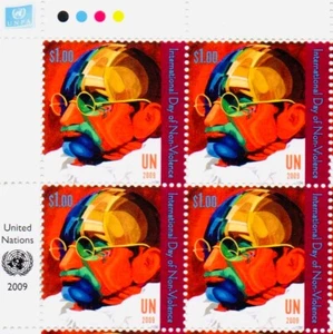 UN New York #Mi1170 MNH 2009 Mohandas Mahatma Gandhi Non-Violence Day [996] - Picture 1 of 1