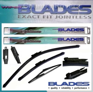 FIAT GRANDE PUNTO WIPER BLADES 2005 to 2014 FRONT & REAR SIZES 26" 14" & 12" - Picture 1 of 9