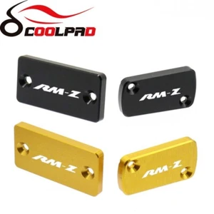 Front Rear Brake Reservoir Cover For SUZUKI RMZ250 RMZ450 RMZ 250/450 2005-2020 - Picture 1 of 9