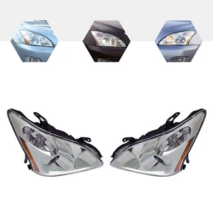 1 Pair HID+Halogen Headlights Headlamps For 2004-2009 Lexus RX330 RX350 RX400h - Picture 1 of 17
