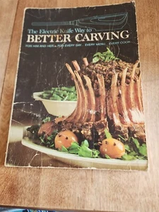The Electric Knife Way to Better Carving Vintage Cookbook 1967 Hamilton Beach - Picture 1 of 6