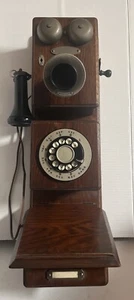 Rare Repro Western Electric Bell System Wood Wall Telephone /21”x8 1/2”x 9 1/2 - Picture 1 of 13