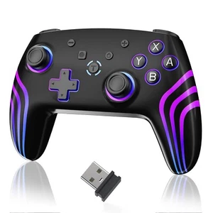 2.4G Wireless Switch Controller with Hall Triggers, Pro Controller for Nintendo - Afbeelding 1 van 7