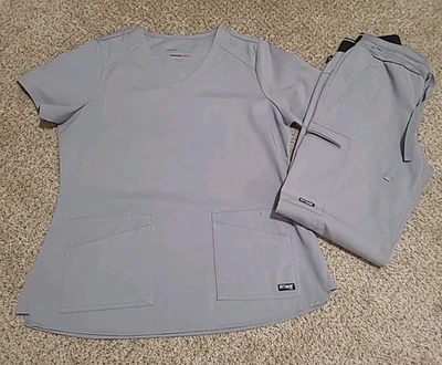 Grey’s Anatomy by Barco Active Scrub Set  Women’s Medium Top & Small Pants - Image 1 of 4