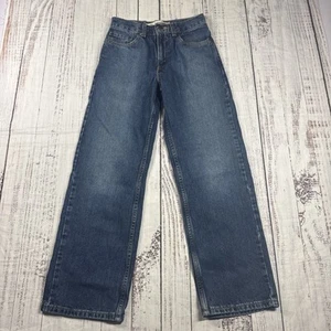 Levi's 569 Loose Straight Jeans Boy's Size 12 Slim 24x26 1/2 - Picture 1 of 21