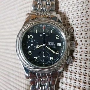 Oris Big Crown Chronograph Automatic Watch Ref. 7480 Auto Chrono 40mm .405 - Picture 1 of 7