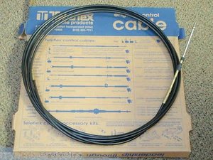 CONTROL CABLE 33 SERIES CC23021 21 FT UNIVERSAL OUTBOARD INBOARD SHIFT THROTTLE - Picture 1 of 3