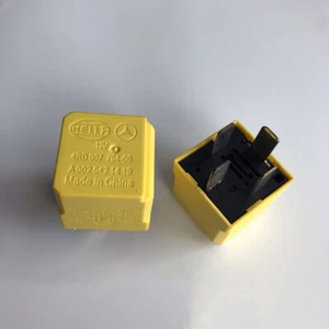 2PCS HELLA 4RD007794-00 A0025421419 4Pin Relé automotriz 12VDC Amarillo NUEVO - Imagen 1 de 1