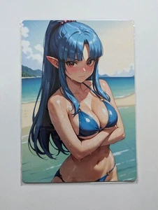 Kiriha Strike the Blood Spring Swimming Song Goddess Story Waifu A5 Card Anime - Picture 1 of 1