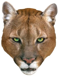 Jigsaw Puzzle Animal Cougar Freeform shaped 300 piece NEW 14 1/2" x 19" - Picture 1 of 1
