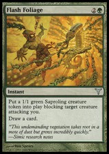 Magic the Gathering MTG Flash Foliage (85) Dissension   LP