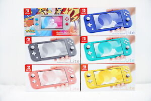 Nintendo Switch Lite Console System 6 Colors Used  In Stock Free Shipping