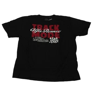 Alfa Romeo Black Graphic T-Shirt Youth Medium - Picture 1 of 3