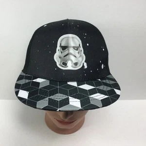 Star Wars Hat Youth Size Black Graphic Snapback Cap Stormtrooper - Picture 1 of 7