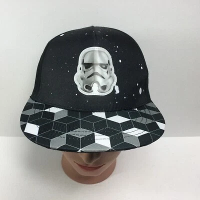 Gorra Star Wars Talla Juvenil Negra Gráfica Snapback Gorra Stormtrooper Foto 1 de 4