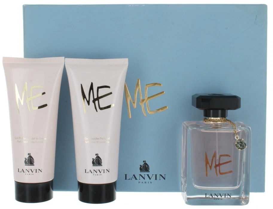 Lanvin Me by Lanvin for Women Set - EDP Spray 2.6oz + BL 3.3oz + SG 3.3oz - DB - Image 1 of 1