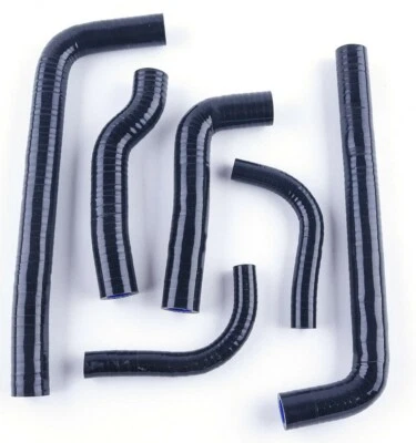 Manguera de radiador de silicona negra para 99-06 gas EC200 EC250 EC300 2000-2004 05 Foto 1 de 4