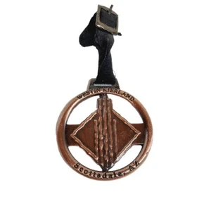 Westin Kierland Golf Club Golf Bag Round Medallion Tag Scottsdale AZ Copper - Picture 1 of 3