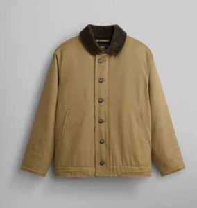 Chaqueta de cubierta Alpha Industries 1940’s N1 para hombre L militar azul marino caqui - Imagen 1 de 12