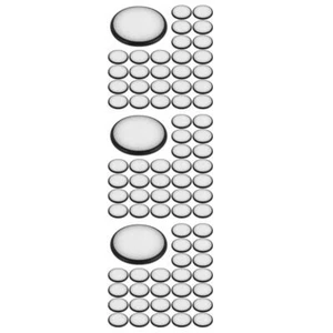 150 Stück Gummireifen, kleine Räder, 3 Löcher, für Spielzeug, - Bild 1 von 12