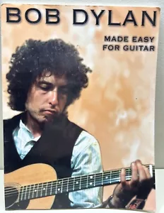 Bob Dylan Made Easy for Guitar Sheet Music Songbook 1994 - Picture 1 of 5