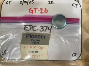 Pioneer Engine Expansion Plug EPC-374 (51mm) - Picture 1 of 2