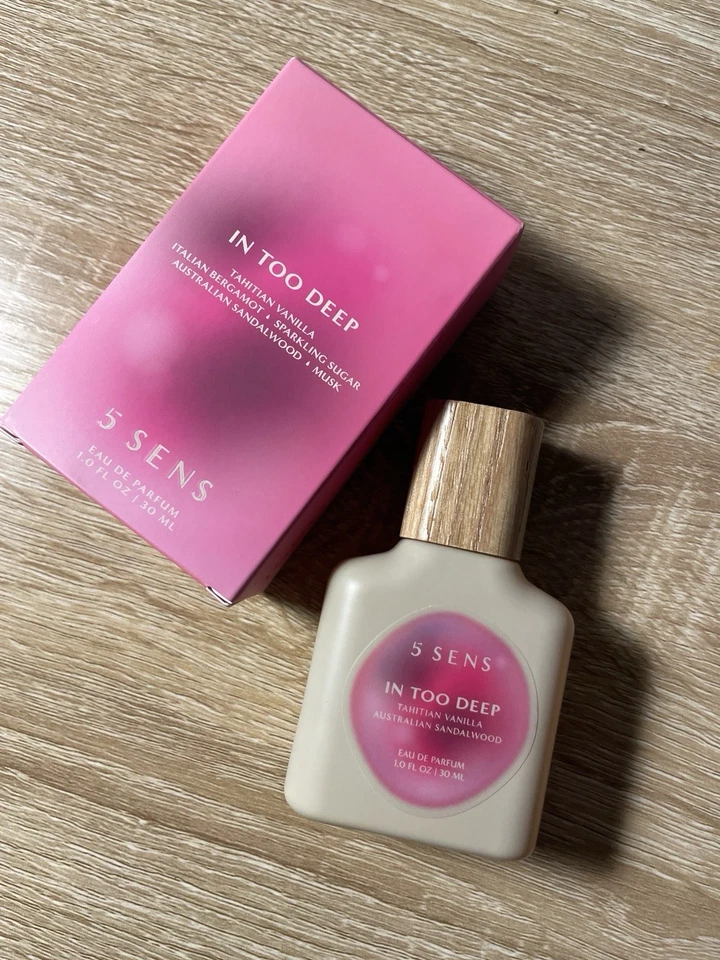 5 SENS IN TOO DEEP TAHITIAN VAINILLA BERGAMOTA SÁNDALO EAU DE PARFUM 1 FL OZ Foto 1 de 1