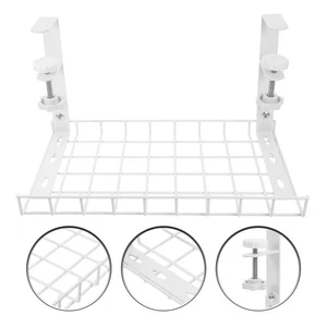 Kabelmanagement-Rack Büro Unter Schreibtischdrahtorganisator Schreibtischkorb - Photo 1/12