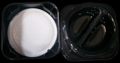 Pack 280 - Tarro de cristal de 9 ml con 2 compartimentos con tapas Foto 1 de 2