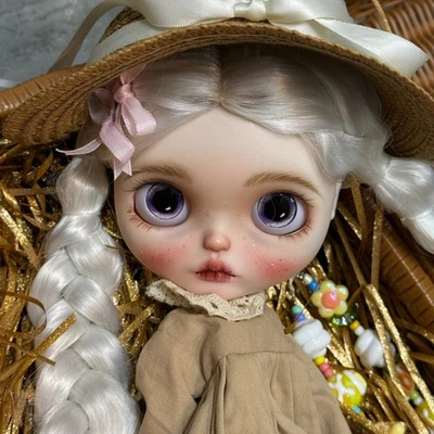 Boneca Blythe feita à mão RBL personalizada com roupas + peruca OB24/OB22 1/6 boneca boneca BJD - Imagem 1 de 4