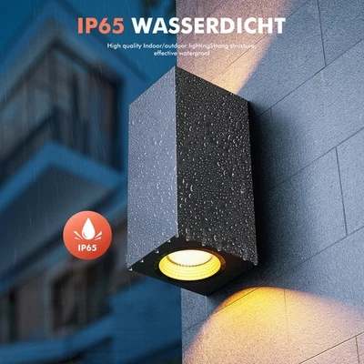 Außenleuchte UP & DOWN Light für wasserdicht Innen- und Außenbeleuchtung IP65 DE - Bild 1 von 4