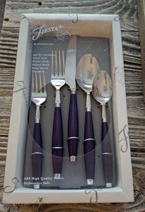 NEU Fiesta Fiestaware Pflaume lila Besteck Silberbesteck Abendessen 5-teiliges Set - Bild 1 von 2