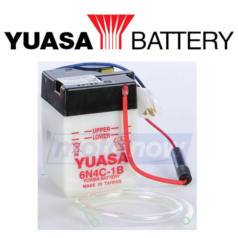 Yuasa Conventional 6V Battery for 1977 Honda CT125 - Electrical Batteries  xj Foto 1 de 4
