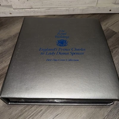Estampillas en sobre de primer día de la boda real del príncipe Carlos y la dama Diana Spencer Foto 1 de 4