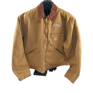 Carhartt Detroit J001-BRN Blanket Lined Men's Jacket Size 2XL - Picture 1 of 11
