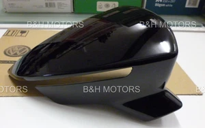 NUEVO AUTÉNTICO SEAT LEON, IBIZA, ARONA ESPEJO DERECHO GORRA PIANO NEGRO 5F0857538B - Imagen 1 de 8