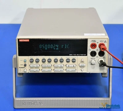 Keithley 2015 Series 6.5 Digit THD Multimeter NIST Calibrated 6 1/2 Digit DMM - Image 1 of 4