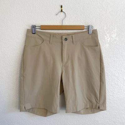 Pantalones Cortos Patagonia Skyline Traveler 8" Secado Rápido Beige Tostado Para Mujer 8 Caminata al Aire Libre Foto 1 de 4