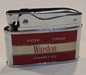 Vintage Sarome "Swallow" Winston Cigarettes Advertising Cigarette Lighter - Picture 1 of 5